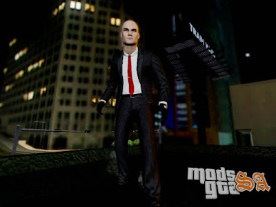 Hitman Absolution Agente 47 para GTA San Andreas